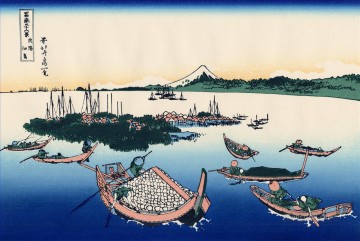 tsukada island in the musashi province Katsushika Hokusai Japanese Oil Paintings